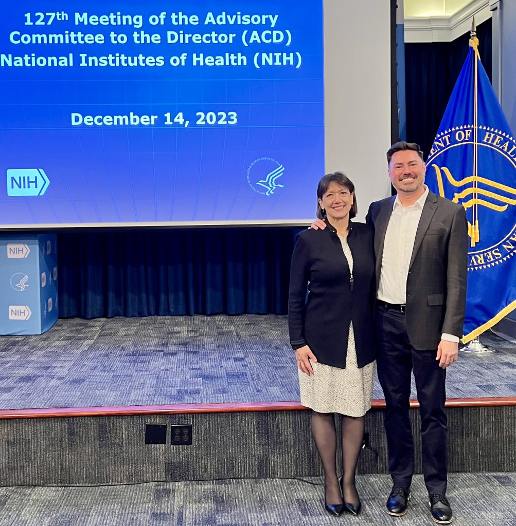 Brian Mustanski at NIH Committee meeting